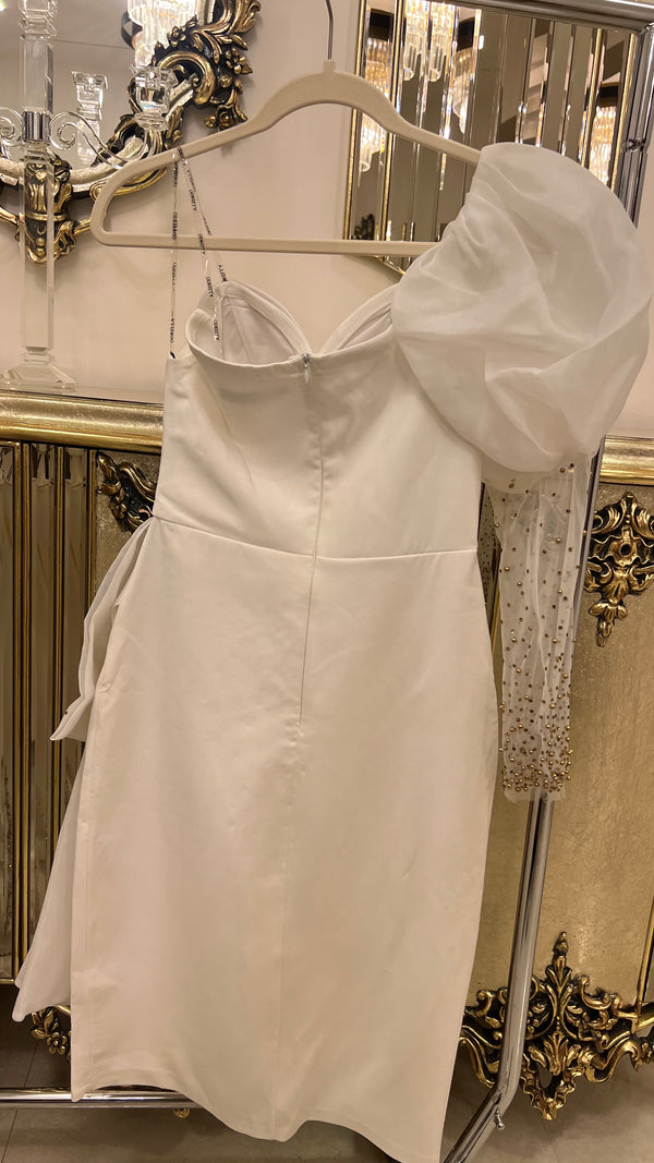 Cyla short bridal dress