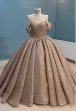 Vestido quinceañera personalizado Keren (rosado claro)